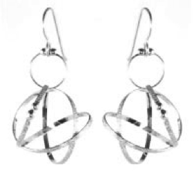 Mobius Loop Earring
Sterling silver
ERDR37-S  